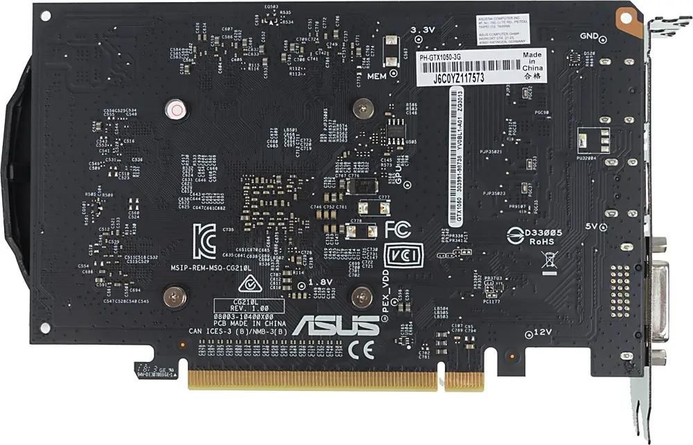 ASUS NVIDIA GeForce GTX 1050 PH GTX1050 3G 3 GDDR5 Ret 1077718