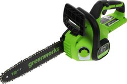 Цепная пила GREENWORKS GD24CS30, аккумуляторная, 24В, без АКБ, без ЗУ