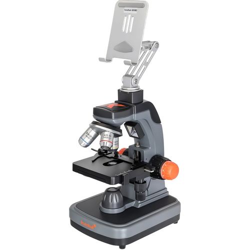 Микроскоп LEVENHUK Kelvin Touch KM3, цифровой, 50-1900x, на 3 объектива, серый/черный [86717]