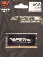 Изображение товара Оперативная память Patriot Viper Steel PVS416G266C8S DDR4 16GB 2666MHz SO-DIMM для ноутбуков