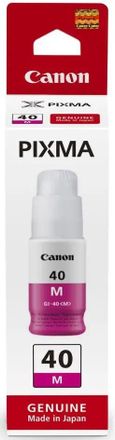 Чернила Canon GI-40M 3401C001, для Canon, 70мл, пурпурный