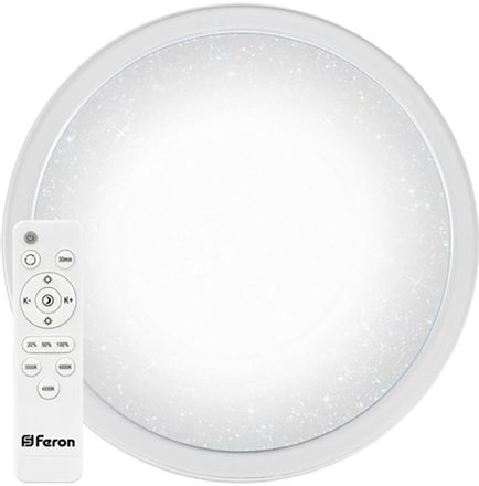 Светильник FERON 41584, накладной, белый