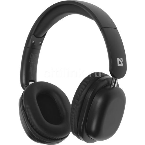 Гарнитура Defender FreeMotion B640, для компьютера/мобильных устройств, накладные, Bluetooth, моно, черный [63640]
