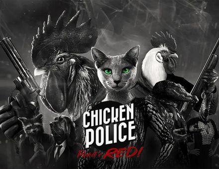 Игра HANDYGAMES Chicken Police - Paint it RED!, для ПК, регион: Россия, RUS (интерфейс и субтитры)