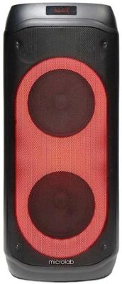 Характеристики Колонка портативная Microlab PT802W, 200Вт, черный ...
