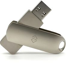 Флешка USB Digma DRIVE3 32ГБ, USB3.0, серебристый [dgfum032a30sr ...