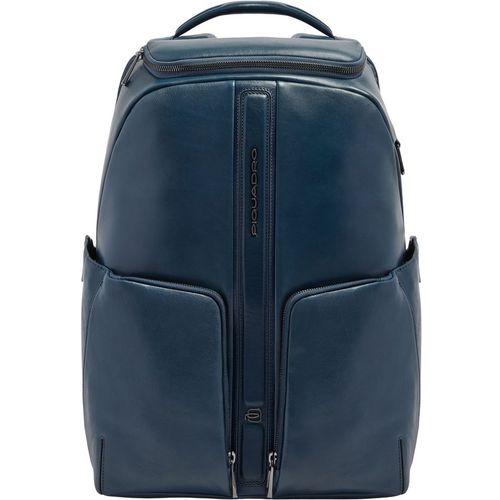 Рюкзак Piquadro Victor CA7182W143/BLU синий натуральная кожа