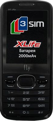 Сотовый телефон Fly TS110, черный(восстановленный) – купить в Ситилинк ...