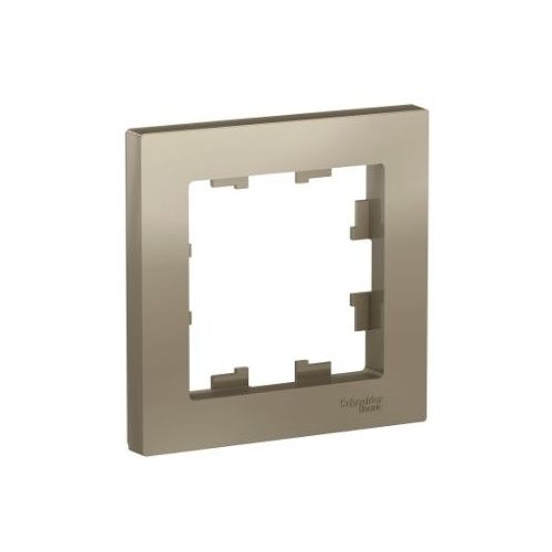 Рамка Schneider Electric ATN000501 (ATN000501) накладная 1шт ABS пластик шампань