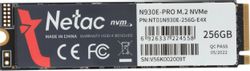 Изображение товара 256ГБ SSD накопитель NETAC N930E Pro NT01N930E-256G-E4X M.2 2280, PCIe 3.0 x4, NVMe,  M.2