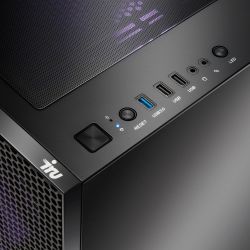 Компьютер iRU Strato 710Z7GP Tower Intel Core i7 14700KF, DDR5 64ГБ, 1ТБ, FreeDOS, черный