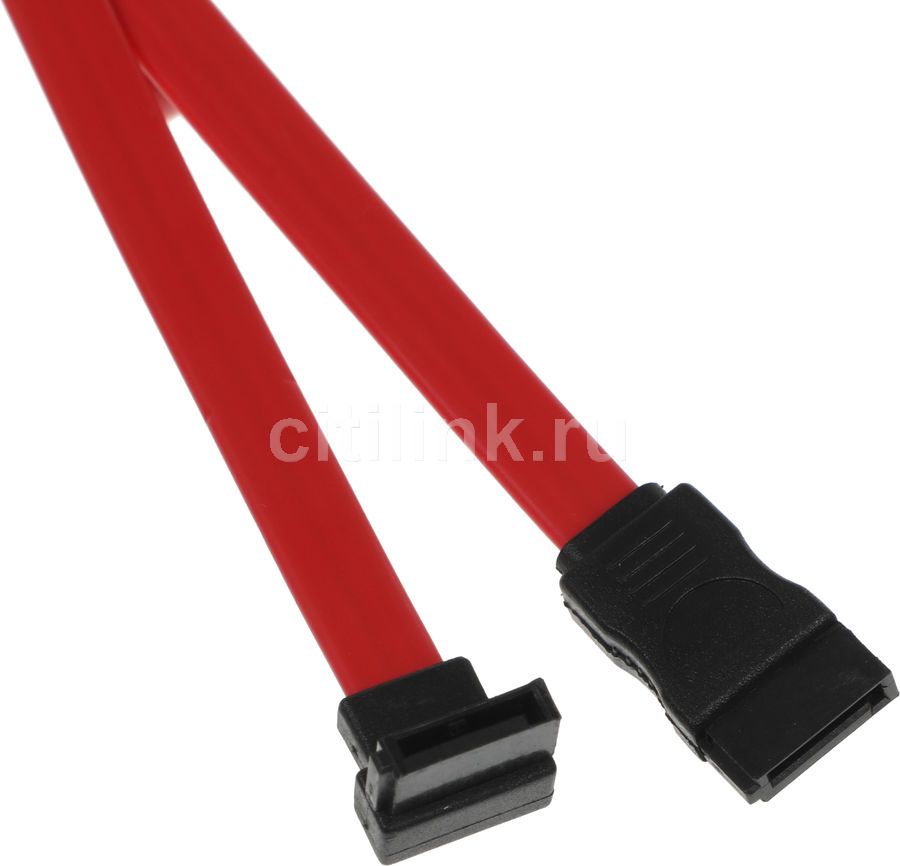 Кабель SATA TL-ATA-DATA-RA, SATA (прямой) - SATA (угловой), плоский, 0 ...