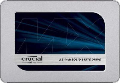 SSD накопитель Crucial MX500 CT1000MX500SSD1 1ТБ, 2.5", SATA III