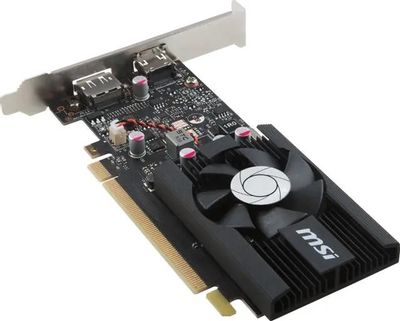 MSI NVIDIA GeForce GT 1030 GT 1030 2G LP OC 2 GDDR5 Low Profile OC Ret 473306