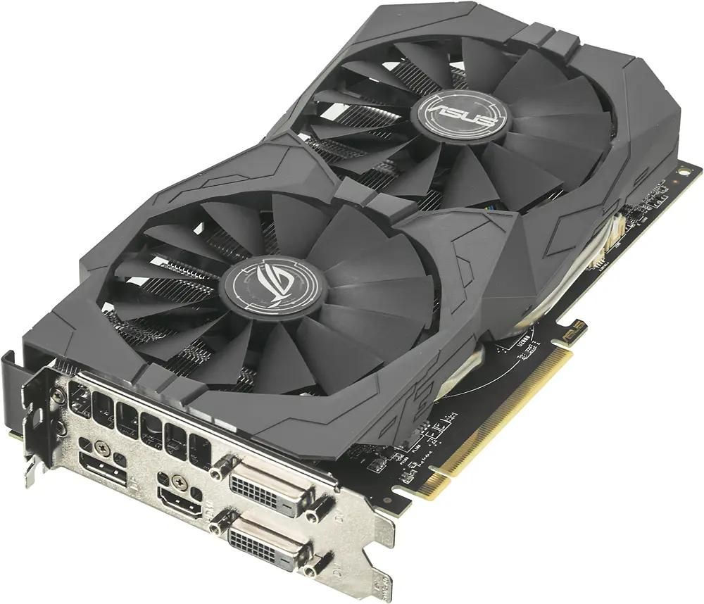 ASUS AMD Radeon RX 570 ROG STRIX RX570 O4G GAMING 4 GDDR5 OC Ret 461042