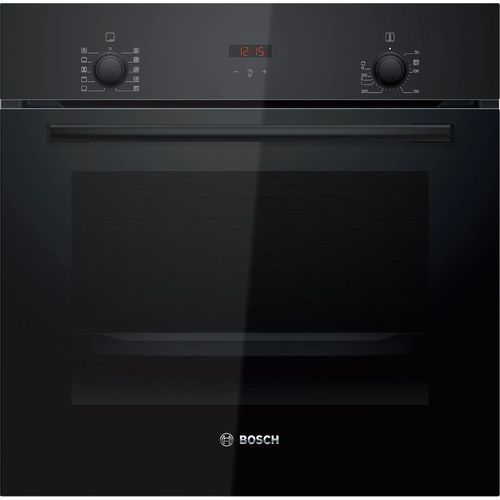 Духовой шкаф электрический Bosch HBF512BB1T, 66л, дверца с 2 стеклами, черный