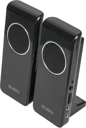 Колонки Sven 314,  2.0,  черный [sp sven 314 black]