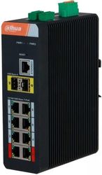 Коммутатор Dahua DH-IS4210-8GT-120, управляемый