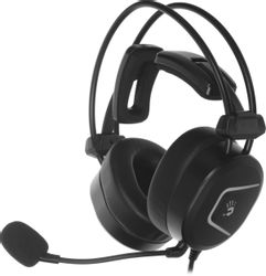 Гарнитура игровая A4TECH Bloody MC750, проводные, черный