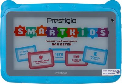 Детский планшет Prestigio Smartkids 3997 7",  1GB, 16GB, Wi-Fi,  Android 8.1 голубой [ho1pmt3997wdbe]