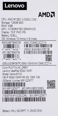 Lenovo amd r3 3200u 2.6 sales g