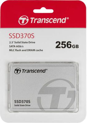SSD накопитель Transcend TS256GSSD370S 256ГБ, 2.5", SATA III,  SATA