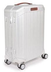 Чемодан Piquadro Alu, 40х54х20 см, 4.3кг, серый