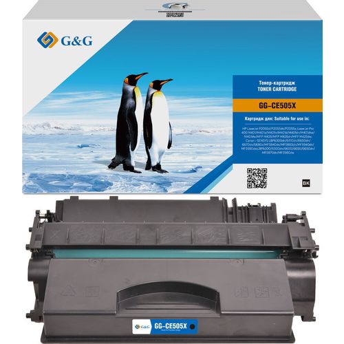 Картридж G&G GG-CE505X, CE505X, черный / GG-CE505X