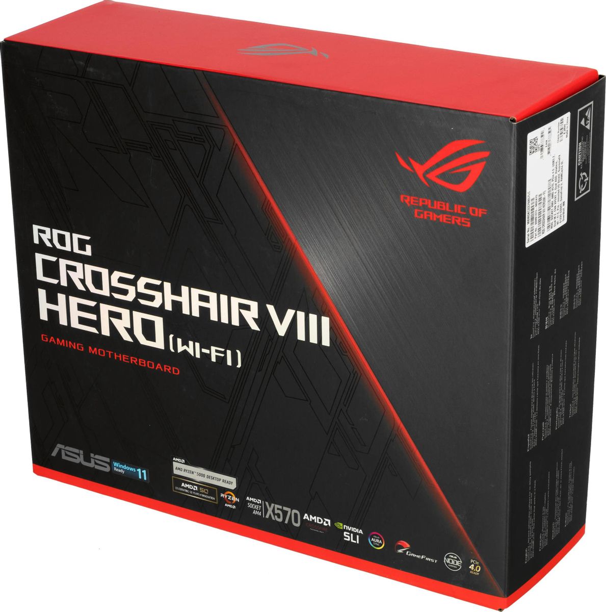ASUS ROG CROSSHAIR VIII HERO WI FI SocketAM4 AMD X570 ATX Ret 1495446