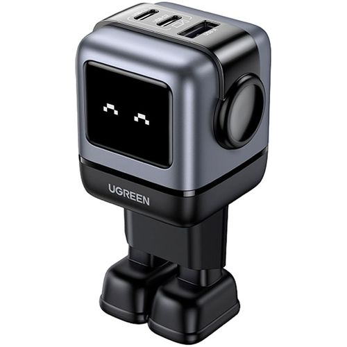 Сетевое зарядное устройство UGREEN CD361, USB-A, 2xUSB-C, 65Вт, 4.5A, черный [25685b]