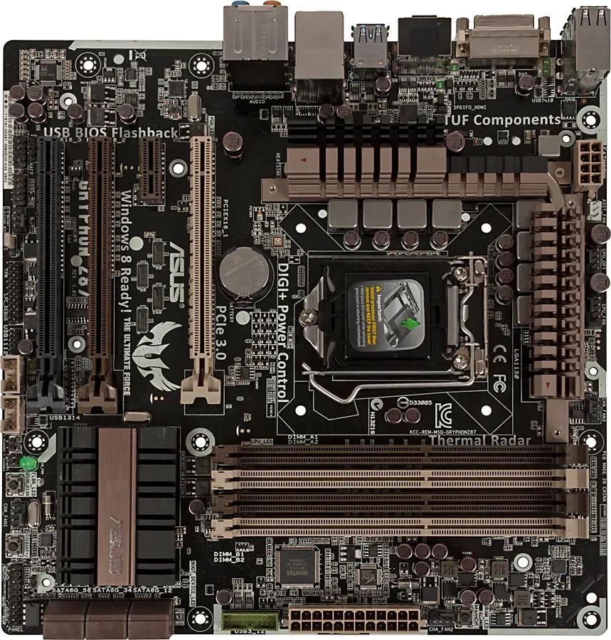 ASUS GRYPHON Z87 LGA 1150 Intel Z87 mATX Ret 788623