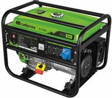 Изображение товара Бензиновый генератор СИБРТЕХ БС-8000Э 6.6 кВт, электростарт, 77 кг