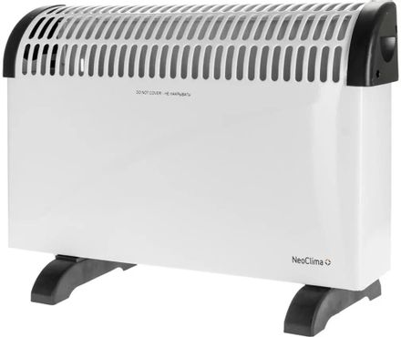 Конвектор Neoclima Fast,  2000Вт,  с терморегулятором, белый [fast 2000w]