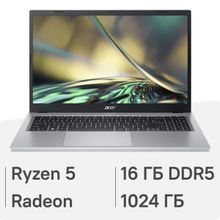 Изображение товара Ноутбук Acer Aspire 3 A315-24P-R6N2 15.6 IPS Ryzen 5 16GB SSD