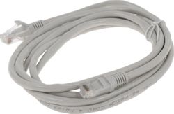 Патч-корд CABLEXPERT PP6U-2M литой (molded), UTP, кат.6, 2м, серый