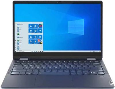 Ноутбук Lenovo Yoga 6 13ALC6 82ND00DDRU, 13.3", трансформер,  IPS, AMD Ryzen 5 5500U 2.1ГГц, 6-ядерный, 8ГБ DDR4, 256ГБ SSD,  AMD Radeon, Windows 11 Home, синий
