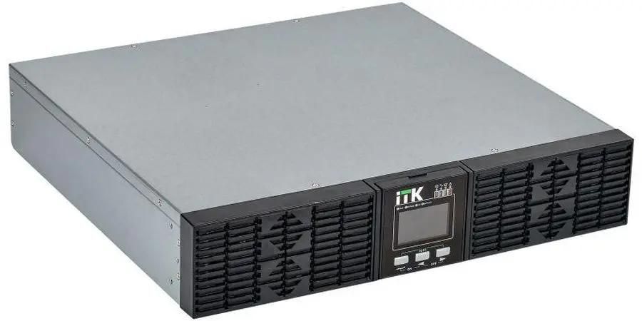 Источник бесперебойного питания ITK Online Rackmount EOR-0002KVA-1-L / 2000 ВА / 2000 Вт / 6 x IEC 320 C13 / нет АКБ