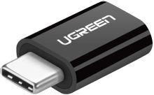 Изображение товара Адаптер UGREEN US157 USB Type-C на micro USB черный 1 шт