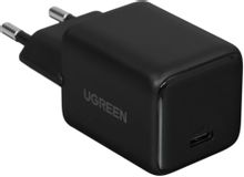 Изображение товара Сетевое зарядное устройство UGREEN X512 Mini USB-C 20Вт быстрый зарядник стильный черный
