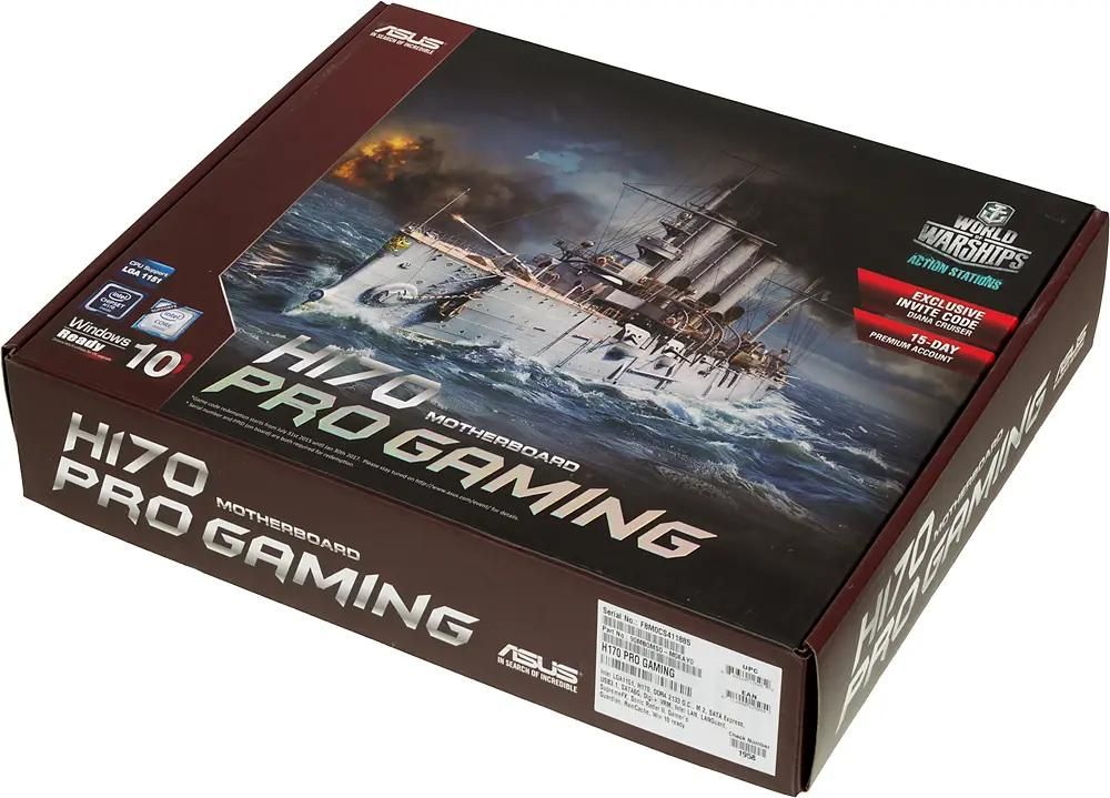 Asus h170 pro gaming motherboard hotsell