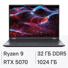 Изображение товара Игровой ноутбук Acer Gadget E10 GRBook 16 IPS AMD Ryzen 9 32ГБ 1ТБ RTX 5070 Windows 11