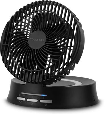 Вентилятор настольный COOLFORT CF-2000, черный – купить в Ситилинк ...