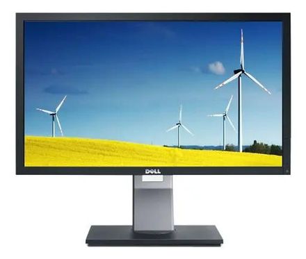 24" Монитор Dell P2411H,  1920x1080,  TN+film,  черный и серый [2411-6471]