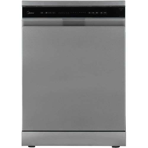 Посудомоечная машина Midea MFD60S050S, полноразмерная, напольная, 59.8см, загрузка 12 комплектов, серая