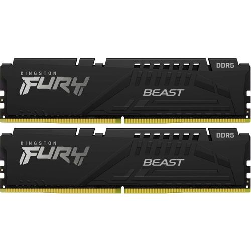 Оперативная память Kingston Fury Beast Black KF556C36BBE2K2-64 DDR5 - 2x 32ГБ 5600МГц, DIMM, Ret
