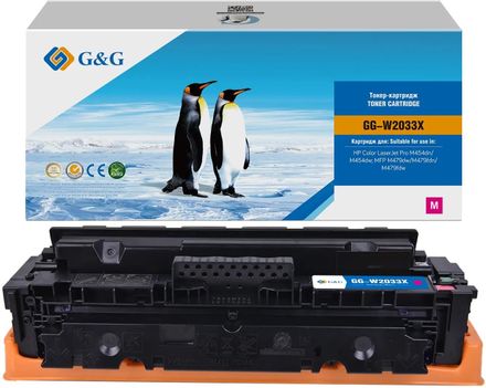 Картридж G&G GG-W2033X, 415X, пурпурный / GG-W2033X