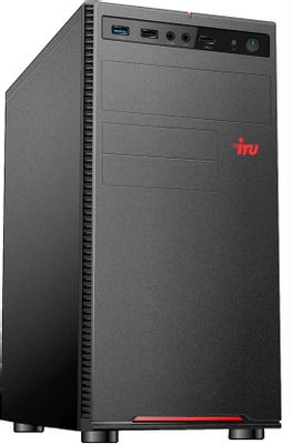 Компьютер iRU Home 320A5SE,  AMD Athlon 3000G,  DDR4 8ГБ, 250ГБ(SSD),  AMD Radeon Vega 3,  Free DOS,  черный [2010838]