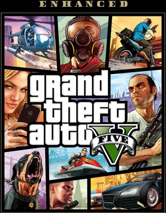 Игра ROCKSTAR Grand Theft Auto V Enhanced, для ПК, регион: Россия,СНГ, RUS (интерфейс и субтитры)