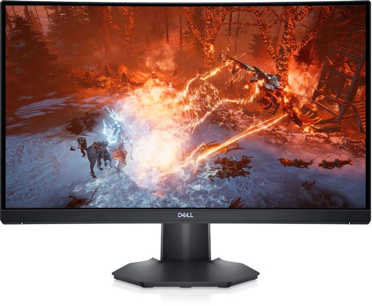23.6" Монитор Dell S2422HG,  1920x1080,  VA,  165Гц,  2хHDMI,  1хDP,  изогнутый, черный [2422-4888]