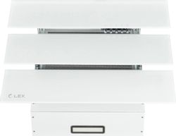 Вытяжка каминная LEX Rio G 600, белый